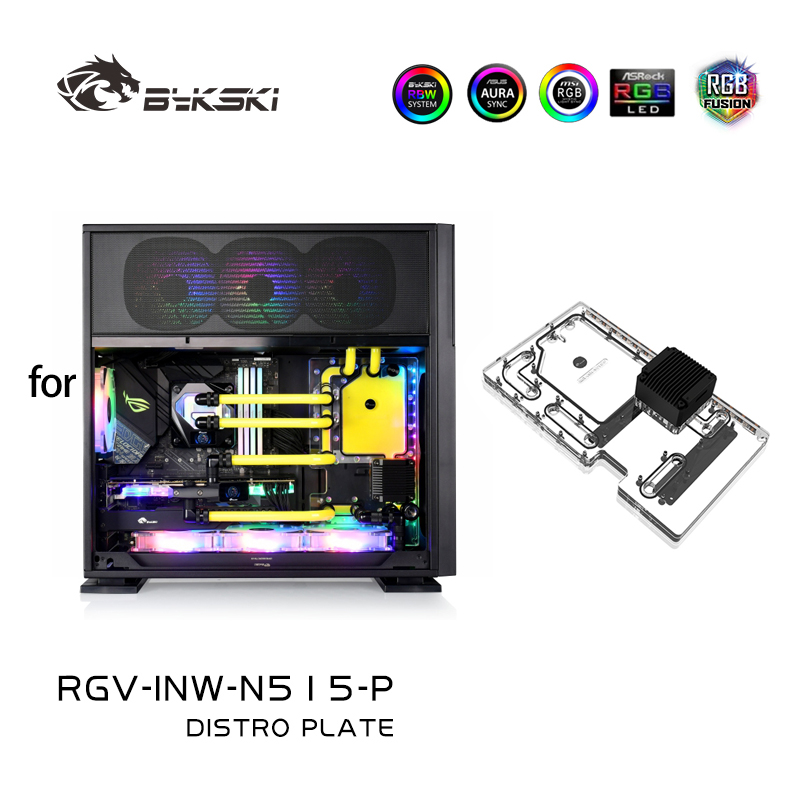 Distro Plate Ddc Pump Combo - Bykski Acryl-Distro-Platte zur Verwendung für IN