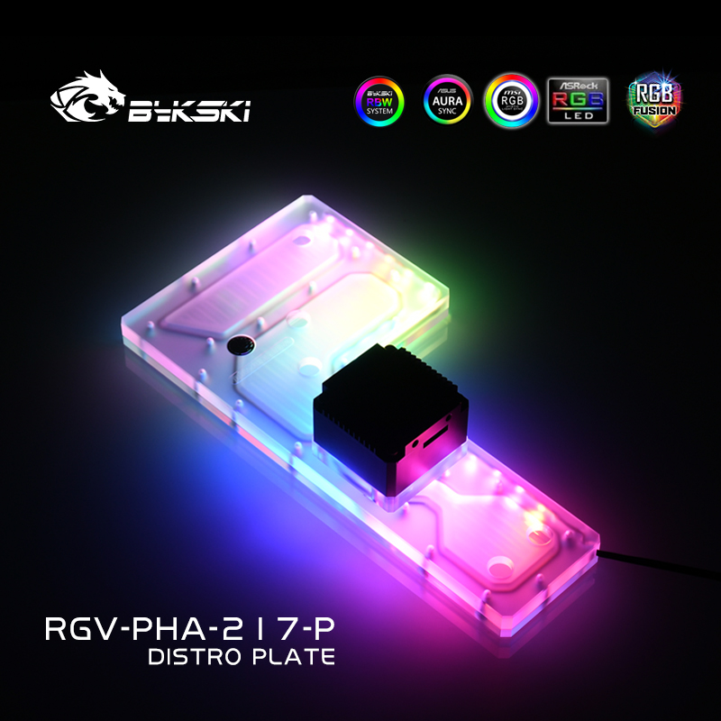 Bykski RGV-PHA-217-P Acryl-Dis – Distro Plate Ddc Pump Combo Bewertung und Preis
